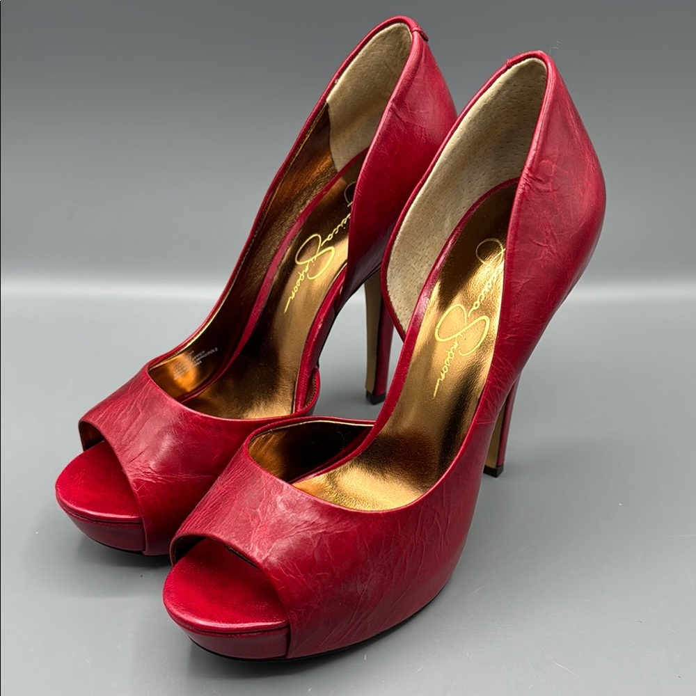 Jessica Simpson JS-ACADIA Cherry Onyx Leather